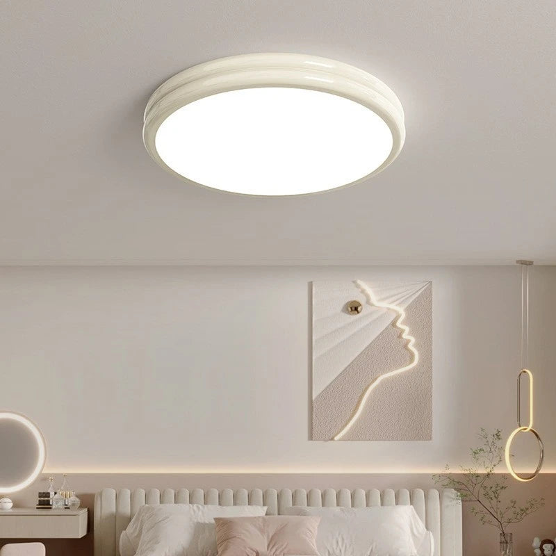 Modern Flat Ceiling Light Chandelier for Living Dining Room Bedroom Down Lighting