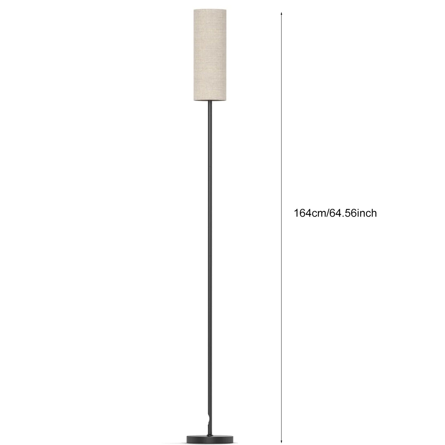 US Modern Floor Lamp Standing Tall Light Foot  for Bedroom Living Room Study Room  RGB Floor Lamp Study Room Floor Lamp