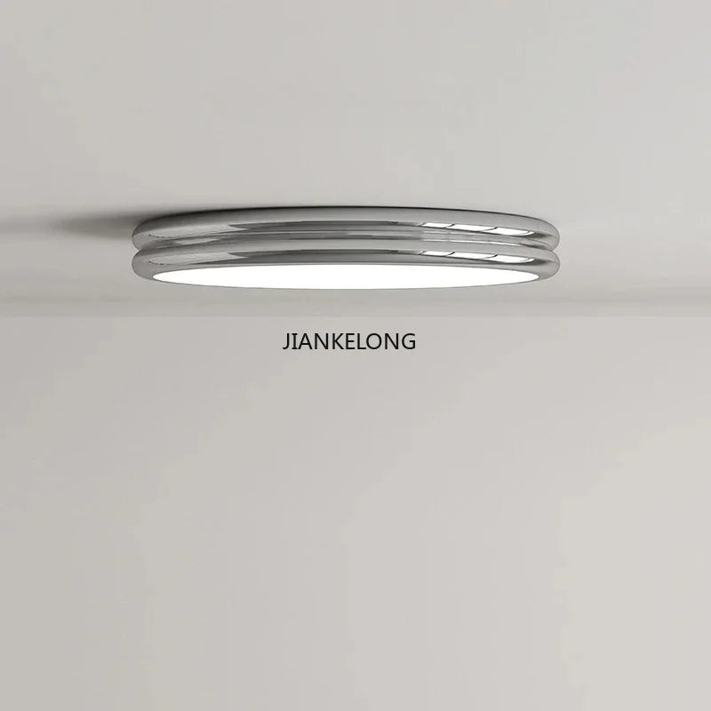 Modern Flat Ceiling Light Chandelier for Living Dining Room Bedroom Down Lighting
